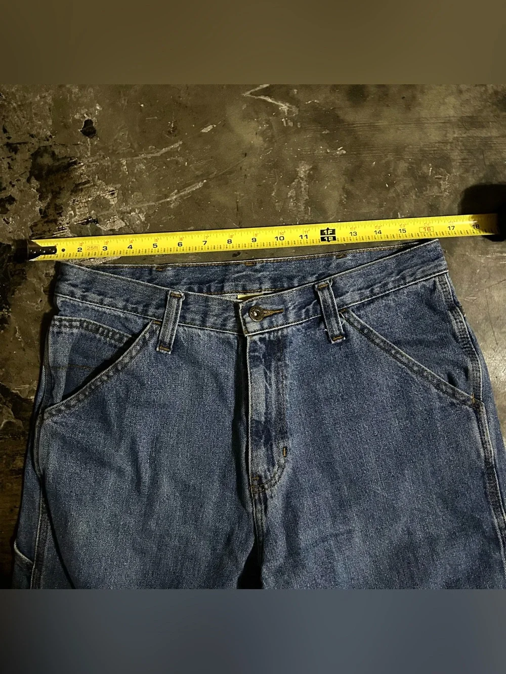 SIZE 30 Y2K 2000s Faded Glory Baggy Carpenter Jeans